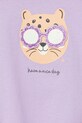 BIMBA United Colors of Benetton t-shirt in cotone per bambini 3096G10J8.P.Seasonal violetto