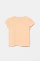 Παιδικό βαμβακερό μπλουζάκι United Colors of Benetton 3096G10J8.P.Seasonal πορτοκαλί SS25