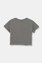 Παιδικό βαμβακερό μπλουζάκι United Colors of Benetton 3I1XC10NW.G.Seasonal γκρί SS25