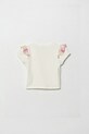 United Colors of Benetton tricou copii 3P4ZG10IV.P.Seasonal bej SS25