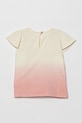 Бавовняна футболка для немовлят United Colors of Benetton 3BL0A1066.W.Seasonal рожевий SS25