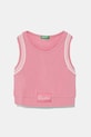 Detský top United Colors of Benetton s elastanom ružová 3P4ZCH01U.G.Seasonal
