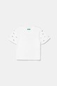 United Colors of Benetton tricou copii uni alb 3F1AC10N4.G.Seasonal