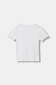 United Colors of Benetton tricou copii 3F1AC10N4.G.Seasonal alb SS25