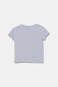 United Colors of Benetton t-shirt dziecięcy 3P4ZC10O0.G.Seasonal niebieski SS25