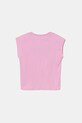 United Colors of Benetton t-shirt in cotone per bambini 3JERC10PB.G.Seasonal rosa SS25