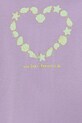 Fete United Colors of Benetton tricou de bumbac pentru copii 3JERG10J3.P.Seasonal violet
