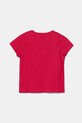 United Colors of Benetton tricou de bumbac pentru copii 3JERG10J3.P.Seasonal roz SS25