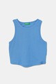 Дитячий бавовняний топ United Colors of Benetton бавовна блакитний 31H3CH01F.G.Season.PPYA