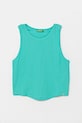 Детский хлопковый топ United Colors of Benetton хлопок бирюзовый 31H3CH01F.G.Season.PPYA
