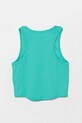Дівчинка Дитячий бавовняний топ United Colors of Benetton 31H3CH01F.G.Season.PPYA бірюзовий
