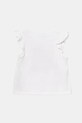 United Colors of Benetton tricou de bumbac pentru copii 3I1XG10JK.P.Seasonal alb SS25
