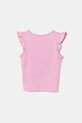 United Colors of Benetton tricou de bumbac pentru copii 3I1XG10JK.P.Seasonal roz SS25