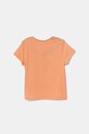 United Colors of Benetton tricou de bumbac pentru copii 3I1XG10JJ.P.Seasonal portocaliu SS25