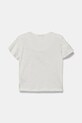 Detské bavlnené tričko United Colors of Benetton 38V4G10JI.P.Seasonal biela SS25