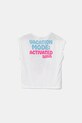 Детская хлопковая футболка United Colors of Benetton x Disney 3JERC10P2.G.Seasonal белый SS25