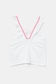 United Colors of Benetton top dziecięcy 366NCH01X.G.Seasonal biały SS25