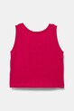 Дитячий бавовняний топ United Colors of Benetton 3I1XCH01Z.G.Seasonal рожевий SS25