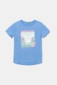 United Colors of Benetton tricou de bumbac pentru copii print albastru 3I1XC10OY.G.Seasonal