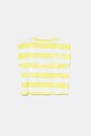 United Colors of Benetton tricou de bumbac pentru copii 3SL3C10OW.G.Seasonal galben SS25