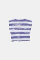 Detské bavlnené tričko United Colors of Benetton 3SL3C10OW.G.Seasonal fialová SS25