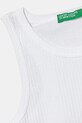 Κοριτσίστικα Παιδικό βαμβακερό τοπ United Colors of Benetton 31H3CH01F.G.Reproposed λευκό