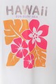 Дівчинка Дитяча бавовняна футболка United Colors of Benetton 35RYC10OZ.G.Seasonal білий