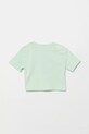 Dziewczynka United Colors of Benetton t-shirt bawełniany dziecięcy 35RYC10OZ.G.Seasonal zielony