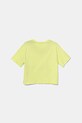 United Colors of Benetton tricou de bumbac pentru copii 35RYC10OZ.G.Seasonal verde SS25