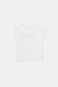 United Colors of Benetton t-shirt bawełniany dziecięcy 3I1XC10P1.G.Seasonal biały SS25