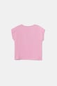 United Colors of Benetton tricou de bumbac pentru copii 3I1XC10P1.G.Seasonal roz SS25