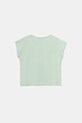 United Colors of Benetton t-shirt bawełniany dziecięcy 3I1XC10P1.G.Seasonal turkusowy SS25