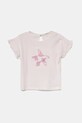 United Colors of Benetton tricou bebe imprimeu roz 3I1XA106C.G.W.Seasonal