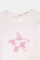 Dziewczynka United Colors of Benetton t-shirt niemowlęcy 3I1XA106C.G.W.Seasonal różowy