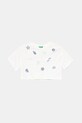 United Colors of Benetton tricou de bumbac pentru copii bumbac alb 3096C10PC.G.Seasonal