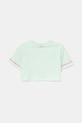 United Colors of Benetton tricou de bumbac pentru copii 3096C10PC.G.Seasonal verde SS25