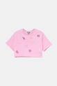 United Colors of Benetton tricou de bumbac pentru copii bumbac roz 3096C10PC.G.Seasonal
