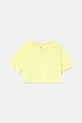 United Colors of Benetton t-shirt bawełniany dziecięcy 3096C10PC.G.Seasonal zielony SS25