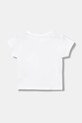 United Colors of Benetton t-shirt bawełniany niemowlęcy 3I1XA1067.W.Seasonal biały SS25