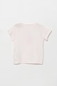 Dětské bavlněné tričko United Colors of Benetton 3I1XA1067.W.Seasonal růžová SS25