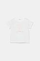 Dětské bavlněné tričko United Colors of Benetton kulatý bílá 3I1XA1069.G.W.Seasonal