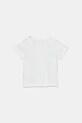 Бавовняна футболка для немовлят United Colors of Benetton 3I1XA1069.G.W.Seasonal білий SS25