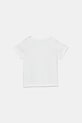 Dětské bavlněné tričko United Colors of Benetton 3I1XA1069.G.W.Seasonal bílá SS25