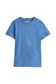 Детская хлопковая футболка Tommy Hilfiger KS0KS00594.74.122.PPYA голубой SS25