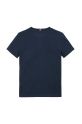 Chłopiec Tommy Hilfiger t-shirt bawełniany dziecięcy KS0KS00594.74.122.PPYA granatowy