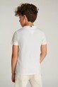 Chłopiec Tommy Hilfiger t-shirt bawełniany dziecięcy KS0KS00594.122.176.PPYA biały