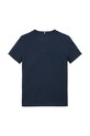 Мальчик Детская хлопковая футболка Tommy Hilfiger KS0KS00594.122.176.PPYA тёмно-синий