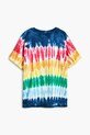 Мальчик Детская хлопковая футболка Desigual 25SBTK07 жёлтый