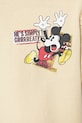 Хлопчик Дитяча бавовняна футболка Desigual x Disney 25SBTK11 бежевий