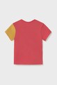 Mayoral Newborn tricou din bumbac pentru bebelusi 1037.1Q.Newborn.PPYH rosu SS25